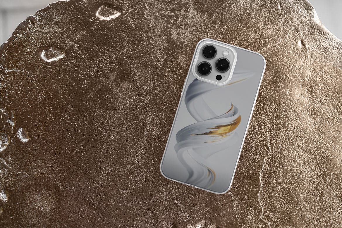 iPhone 13 Pro Clear Case MockUp Premium & Free PSD Mockup Store