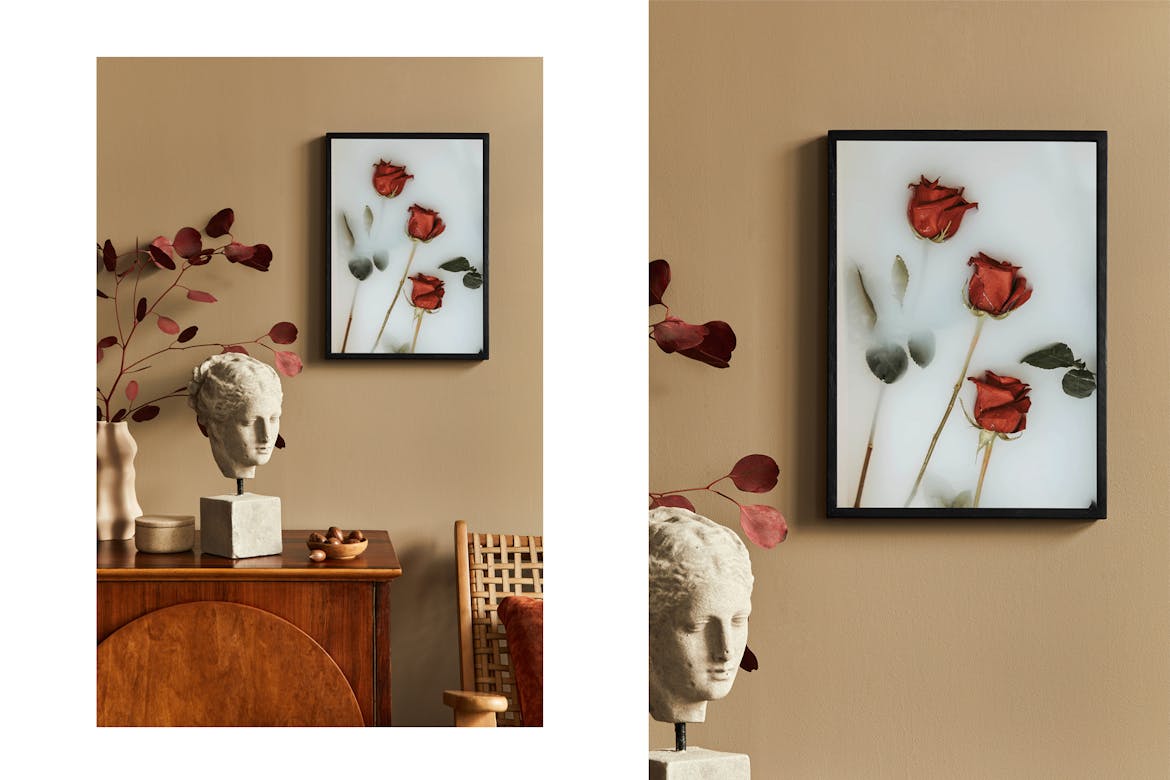 Artwork Frame Mockup Scene 25 Premium & Free PSD Mockup Store