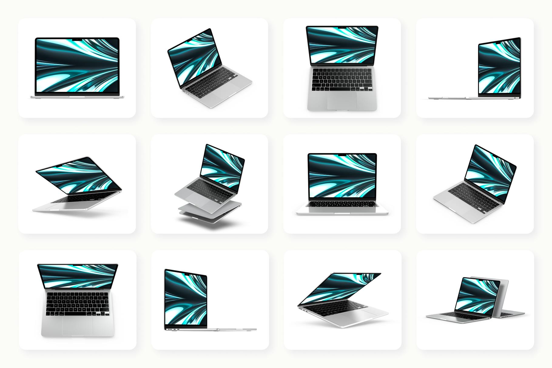 MacBook Air M2 Mockups | Premium & Free PSD Mockup Store