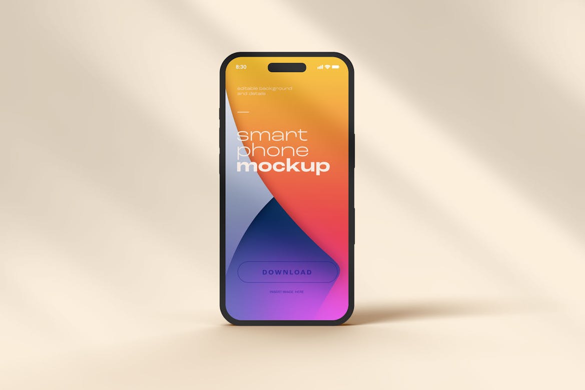 iPhone 14 Pro Clay Mockup Set | Premium & Free PSD Mockup Store