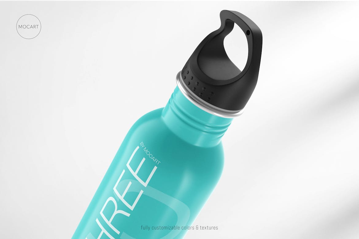Stainless Steel Water Bottle Mockup Premium & Free PSD Mockup Store
