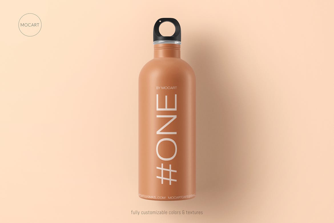 Stainless Steel Water Bottle Mockup Premium & Free PSD Mockup Store