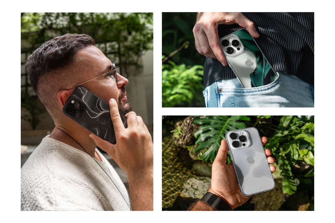 iPhone 14 Pro Clear Case MockUps Premium & Free PSD Mockup Store