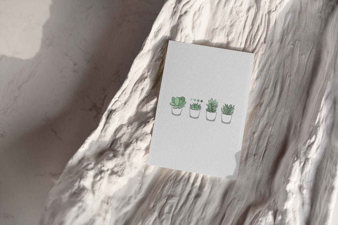 5x7 Card Mockups Natural Light | Premium & Free PSD Mockup Store