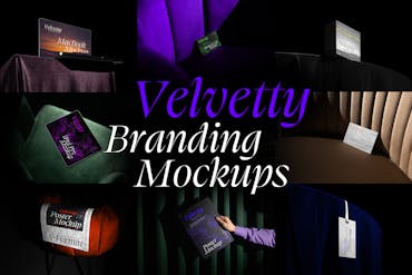 Velvetty Branding Mockups