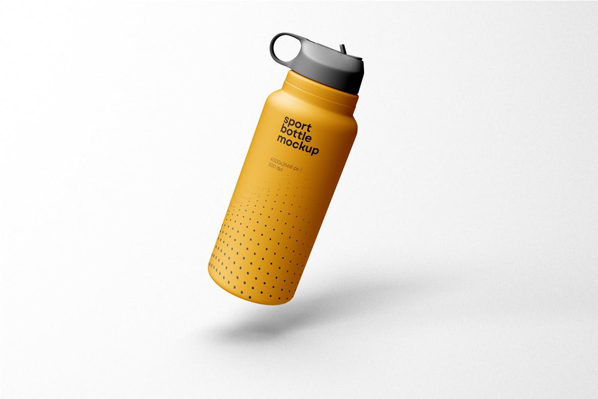 Sport Water Bottle Mock-Up (18566)