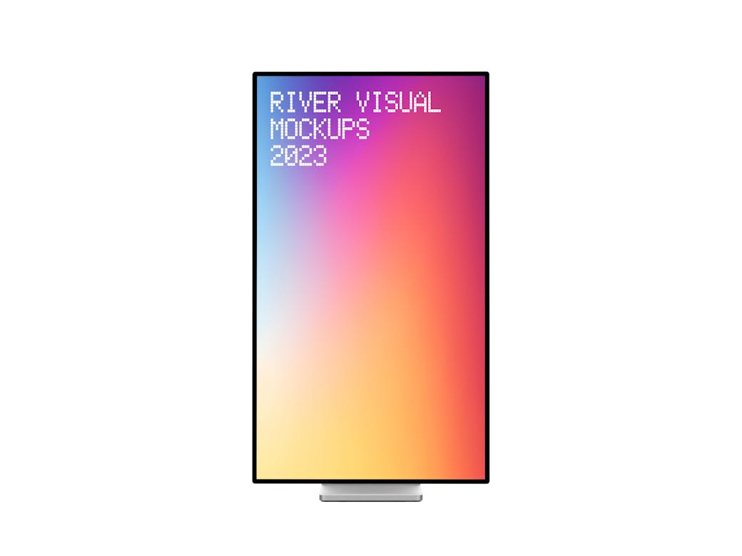 Apple Pro Display XDR Premium & Free PSD Mockup Store