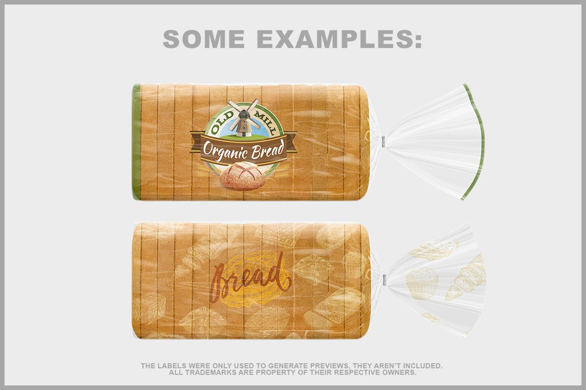 Transparent Bread Package Mockup Premium & Free PSD Mockup Store