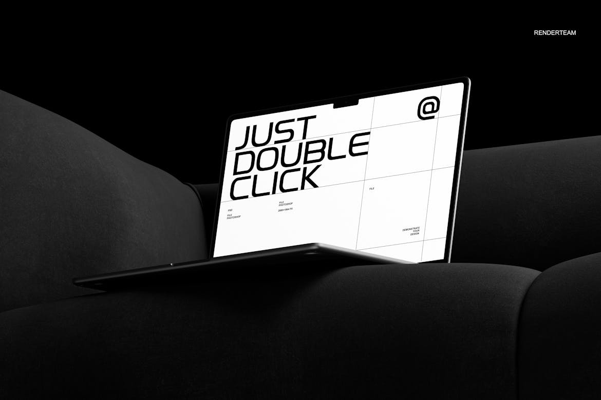 MacBook Air Mockup Set | Premium & Free PSD Mockup Store