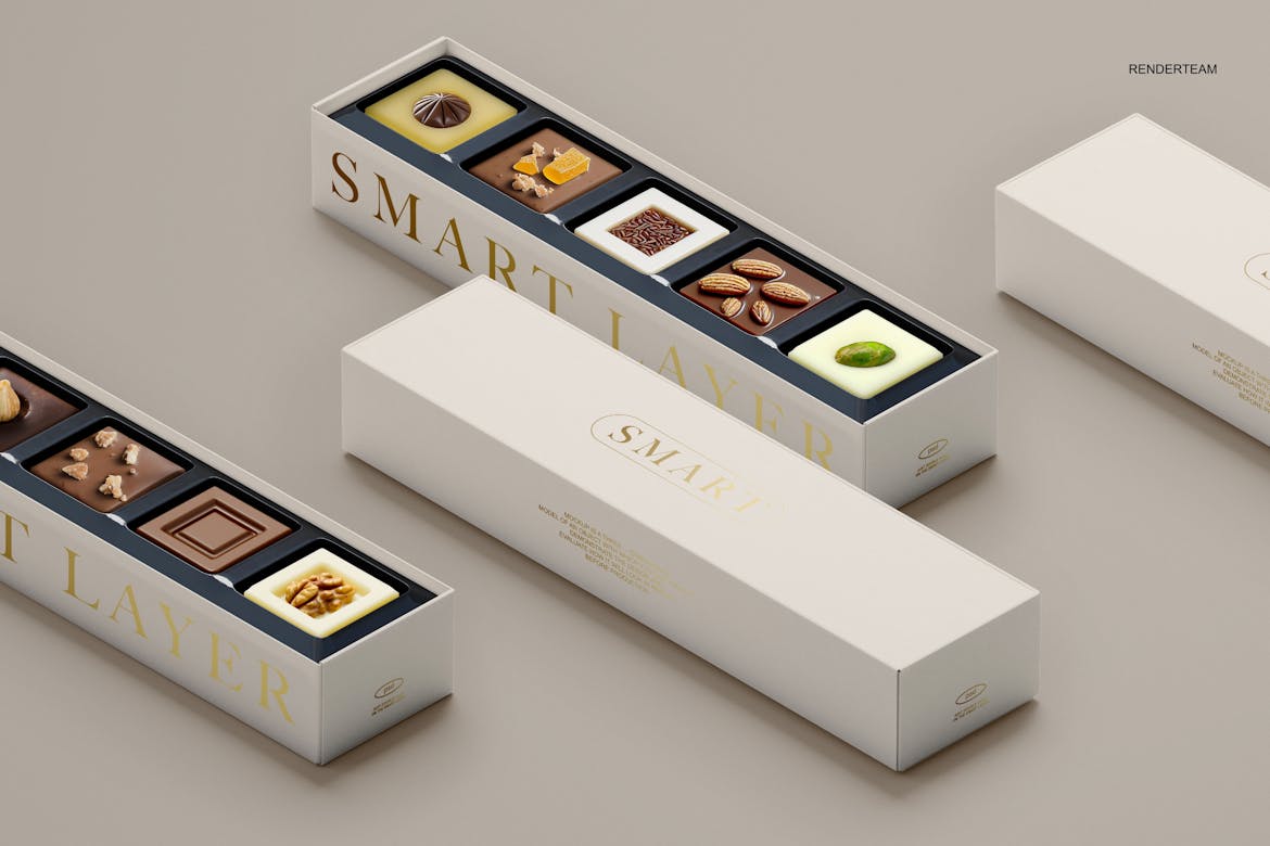 7758+ Chocolate Box Mockup Psd Free Download