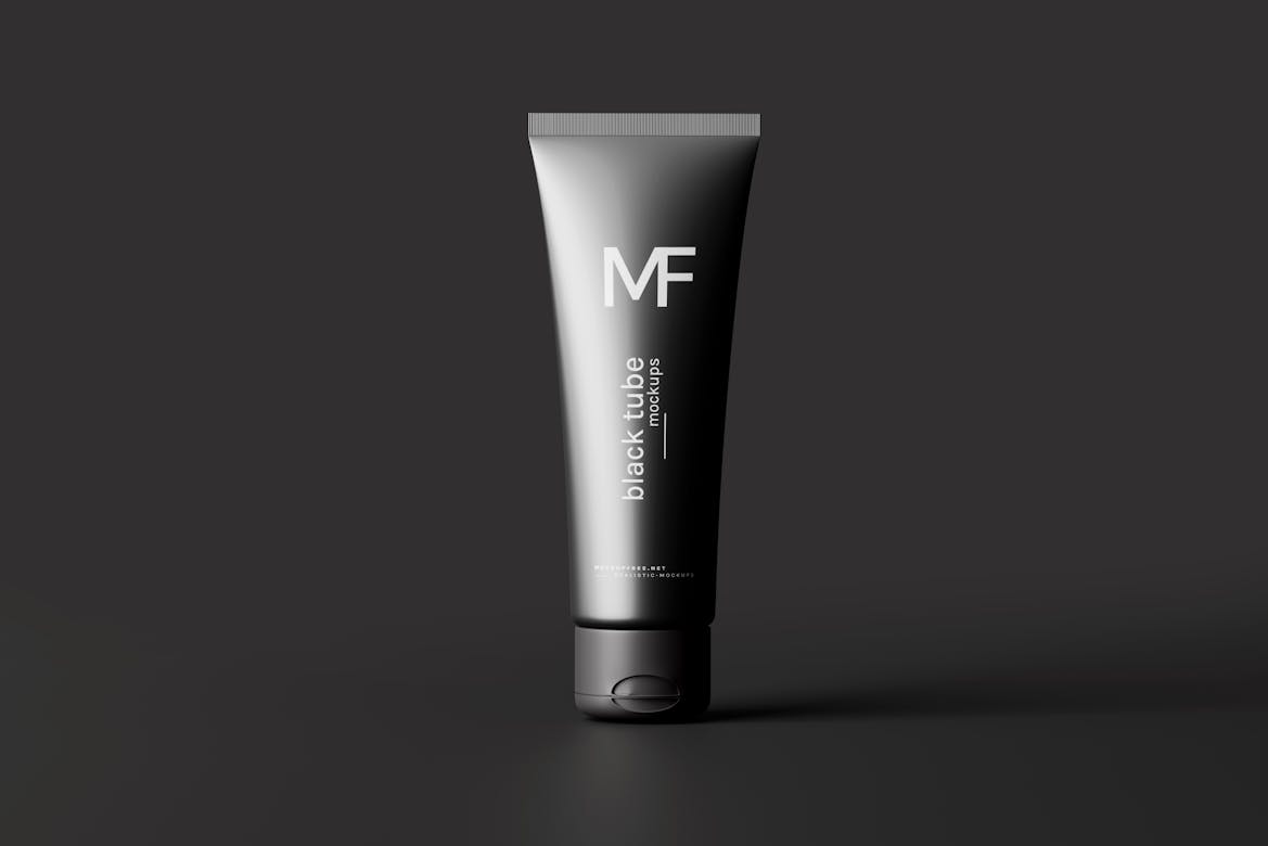 Black Cream Tube Mockup | Premium & Free PSD Mockup Store