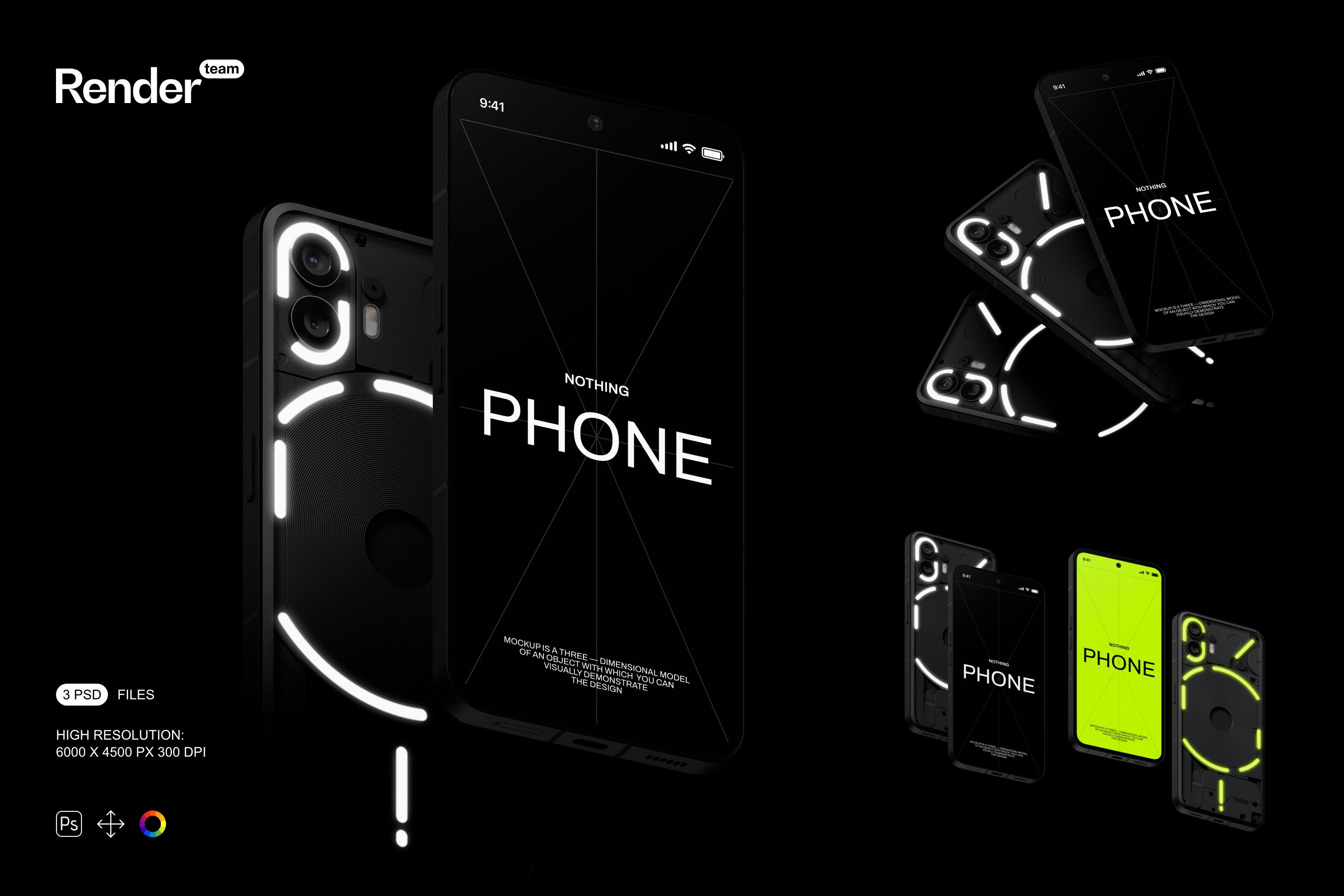 Nothing Phone Mockup | Premium & Free PSD Mockup Store