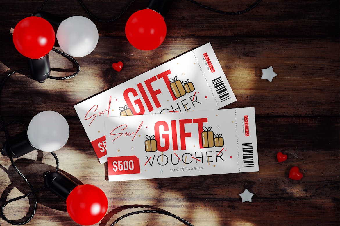 Gift Certificate Card Mockup | Premium & Free PSD Mockup Store
