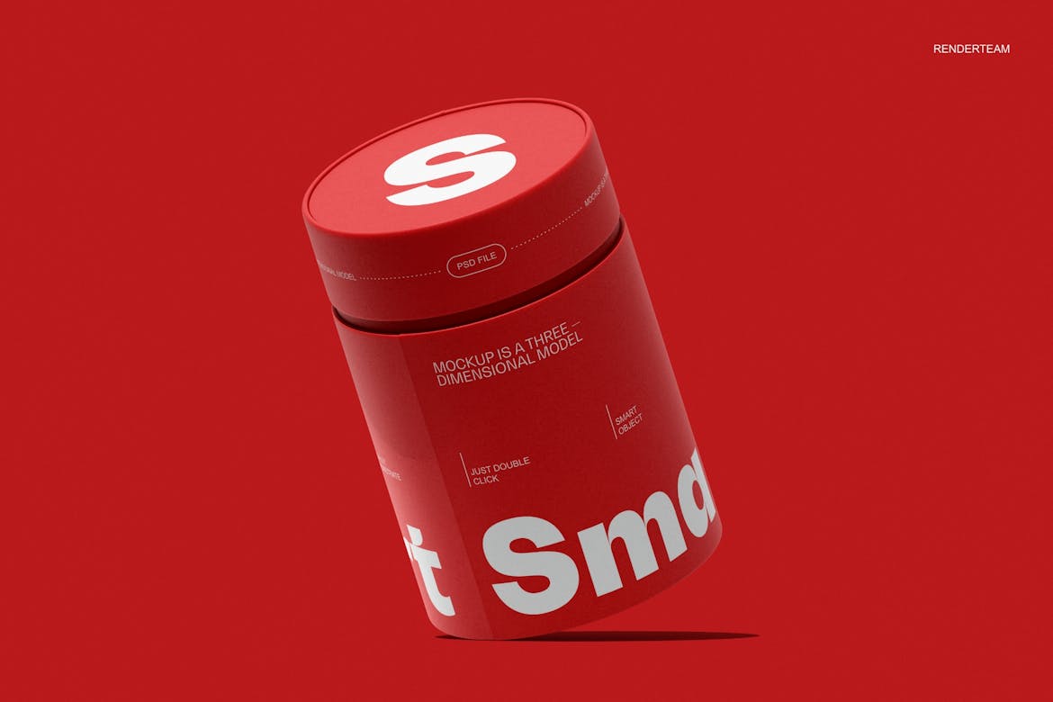 Paper Tube Mockup Set | Premium & Free PSD Mockup Store
