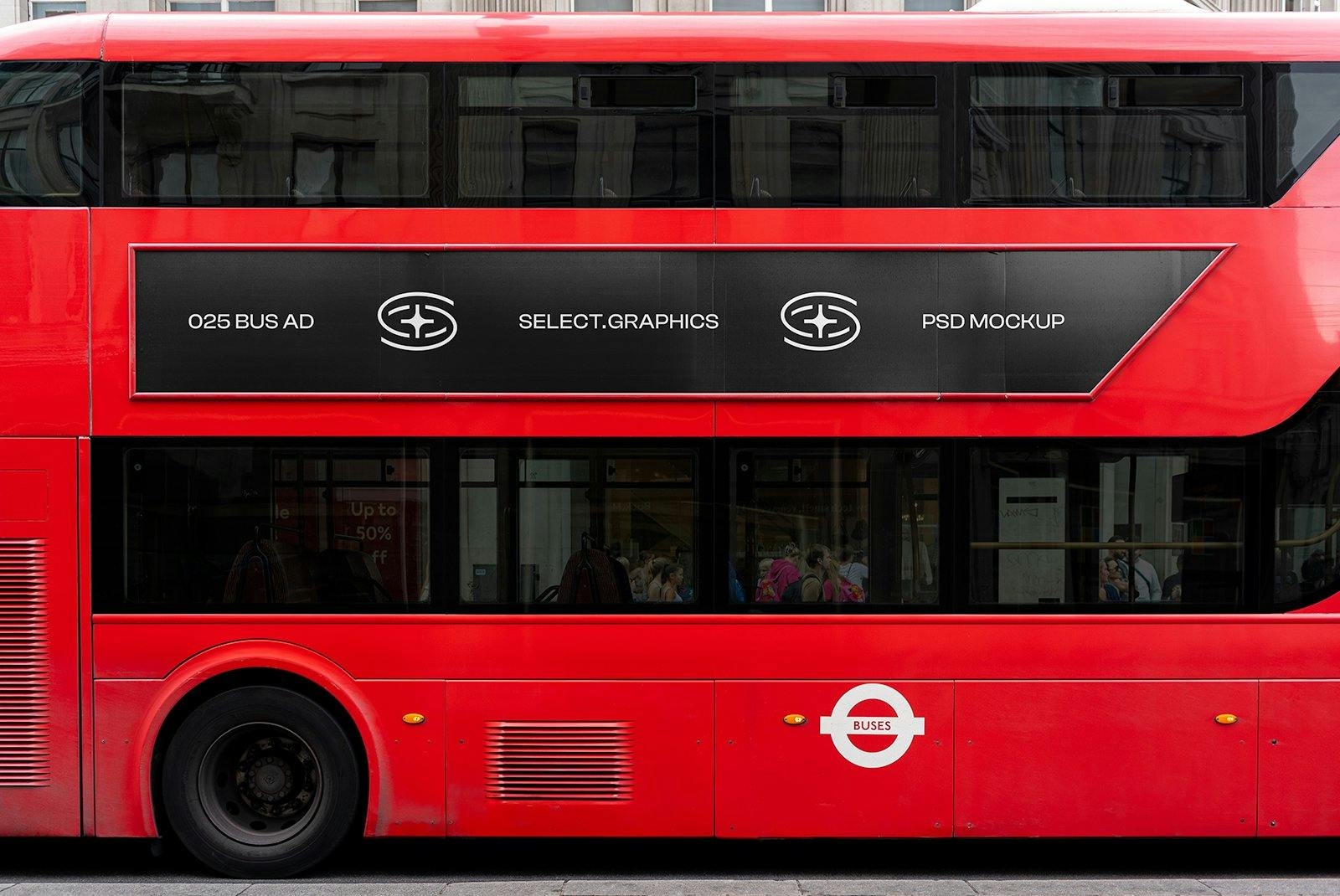 Bus Ad Mockup 025 Premium Free PSD Mockup Store   SG 025 Bus Ad A 