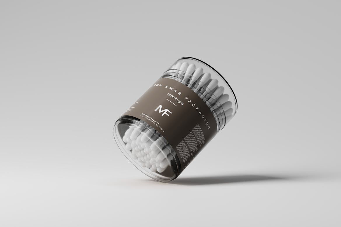 Cotton Swab Packaging Mockups Premium & Free PSD Mockup Store