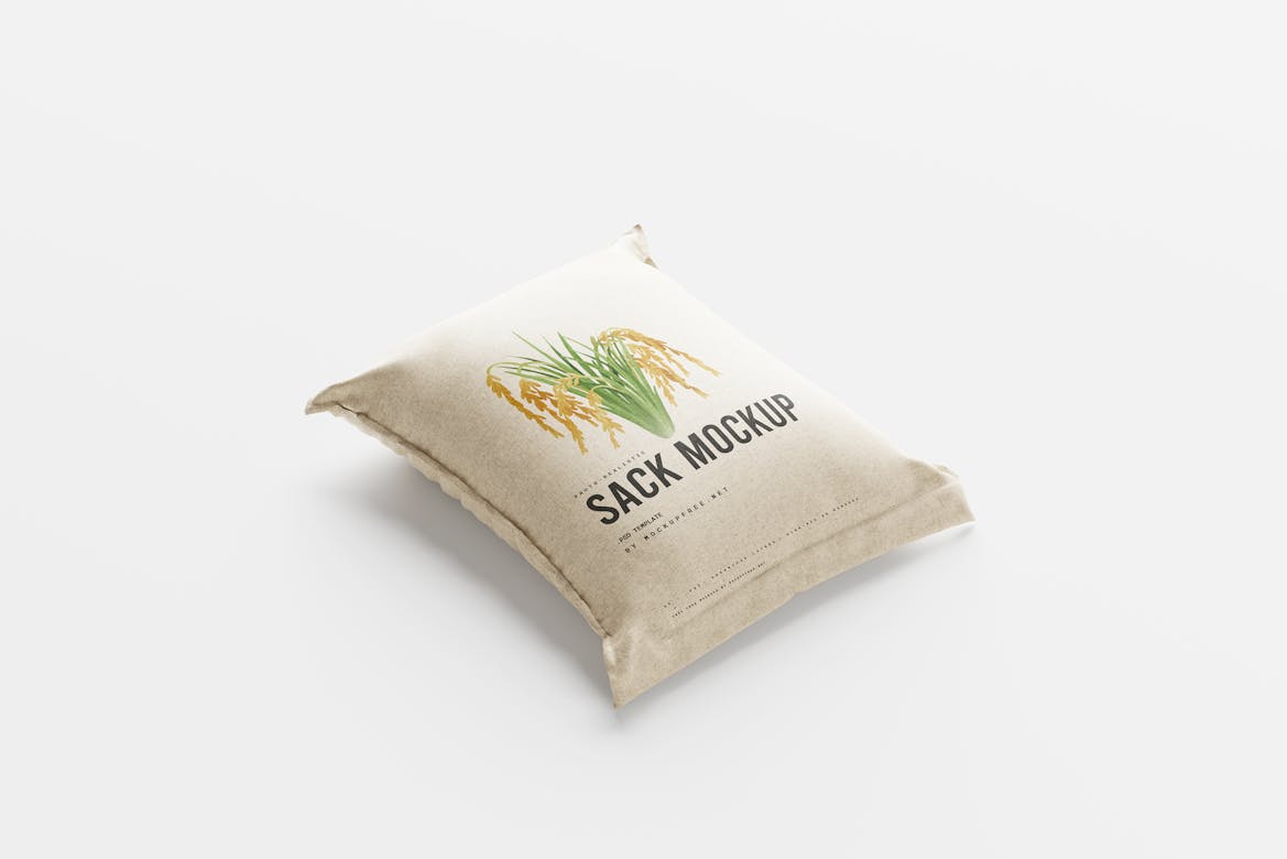 Rice or Food Sack Mockup | Premium & Free PSD Mockup Store