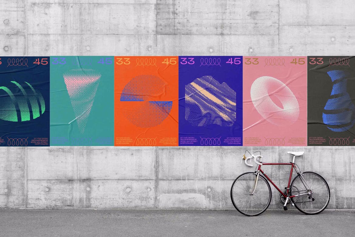 200+ Halftone Bitmap Elements | Premium & Free PSD Mockup Store